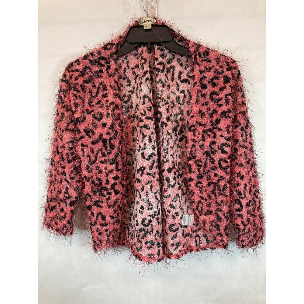 Chic Knit Elegance: X-Small Pink Women's Sweater - Cozy Comfort & Timeless Style